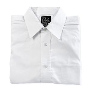 JOS A BANK traditional point collar dress shirt